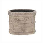 Obal Paco Oval Old Sand L38W21H30 - velkoobchod, dovoz květin, řezané květiny Brno