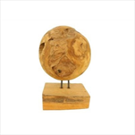 Dekorace Ball teak Jamar D25H35 - velkoobchod, dovoz květin, řezané květiny Brno