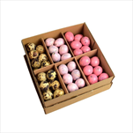 Vajíčko křepelčí růžové 3 cm/72 ks - velkoobchod, dovoz květin, řezané květiny Brno