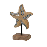 Hvězdice dřevěná 25 x 17 cm - velkoobchod, dovoz květin, řezané květiny Brno