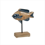 Ryba dřevěná 22 x 20 cm - velkoobchod, dovoz květin, řezané květiny Brno