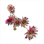 Cosmea umělá 87 cm růžová holografická - velkoobchod, dovoz květin, řezané květiny Brno