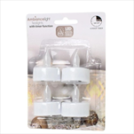 Čajová svíčka LED s časovačem S/4 - velkoobchod, dovoz květin, řezané květiny Brno