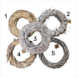 Věnec Stack Novus pr.30cm - velkoobchod, dovoz květin, řezané květiny Brno