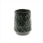 Váza keramická Zaria 16,5 x 22 cm modrá - velkoobchod, dovoz květin, řezané květiny Brno