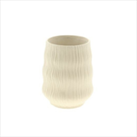 Váza Kari pr. 16/v. 20 cm krémová - velkoobchod, dovoz květin, řezané květiny Brno