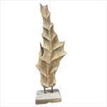 Dekorace Teak Leaf 25 x 10 x 64 cm - velkoobchod, dovoz květin, řezané květiny Brno