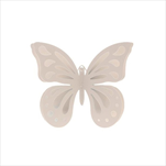Závěs motýl 12,5 x 15 cm krémový - velkoobchod, dovoz květin, řezané květiny Brno