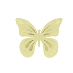 Závěs motýl 12,5 x 15 cm zelený - velkoobchod, dovoz květin, řezané květiny Brno