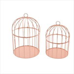 Klec kovová Prague S/2 20 x 30 cm růžová - velkoobchod, dovoz květin, řezané květiny Brno