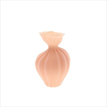 Váza skleněná Seville 20 cm béžová - velkoobchod, dovoz květin, řezané květiny Brno