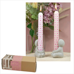 Dárkový box svícen se svíčkami - velkoobchod, dovoz květin, řezané květiny Brno