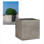 Obal Block M diorite grey 40 x 40 x 40 cm - velkoobchod, dovoz květin, řezané květiny Brno