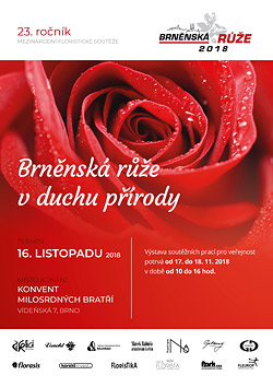 plakát Brněnská růže 2018