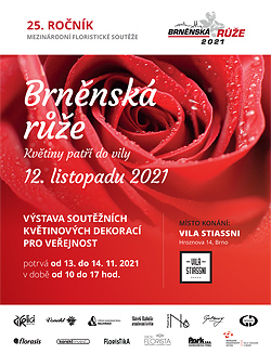 plakát Brněnská růže 2021