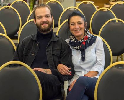 Dušičky - seminář 2017 - Vlaďka Zezulová a Tamas Vigh