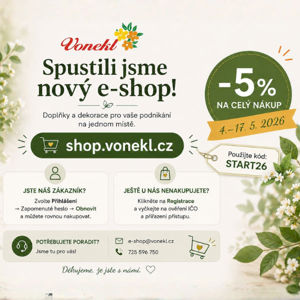 Nový e-shop doplňků spouštíme v květnu