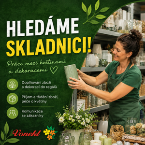 Hledáme skladnici do Voneklu
