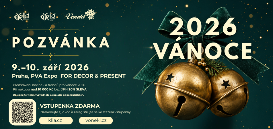 Pozvánka na veletrh FOR DECOR & PRESENT 2026