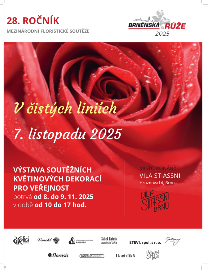 Brněnská růže 2025 - 28. ročník